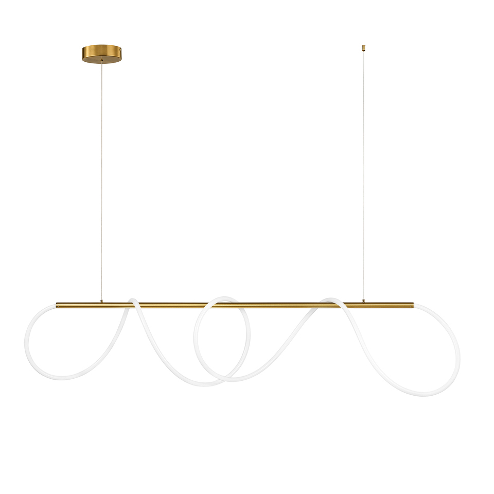 Фото №8  Подвесной светильник 10388P/B Brass Подвесной светильник LOFT IT Thread