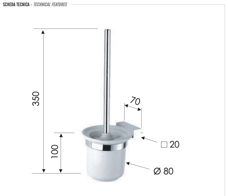 Фото №2  Ершик Remer SQ SQ66CR