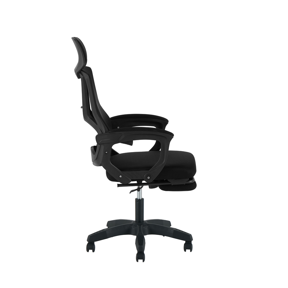 Фото №5  Кресло офисное TopChairs Vecto черный