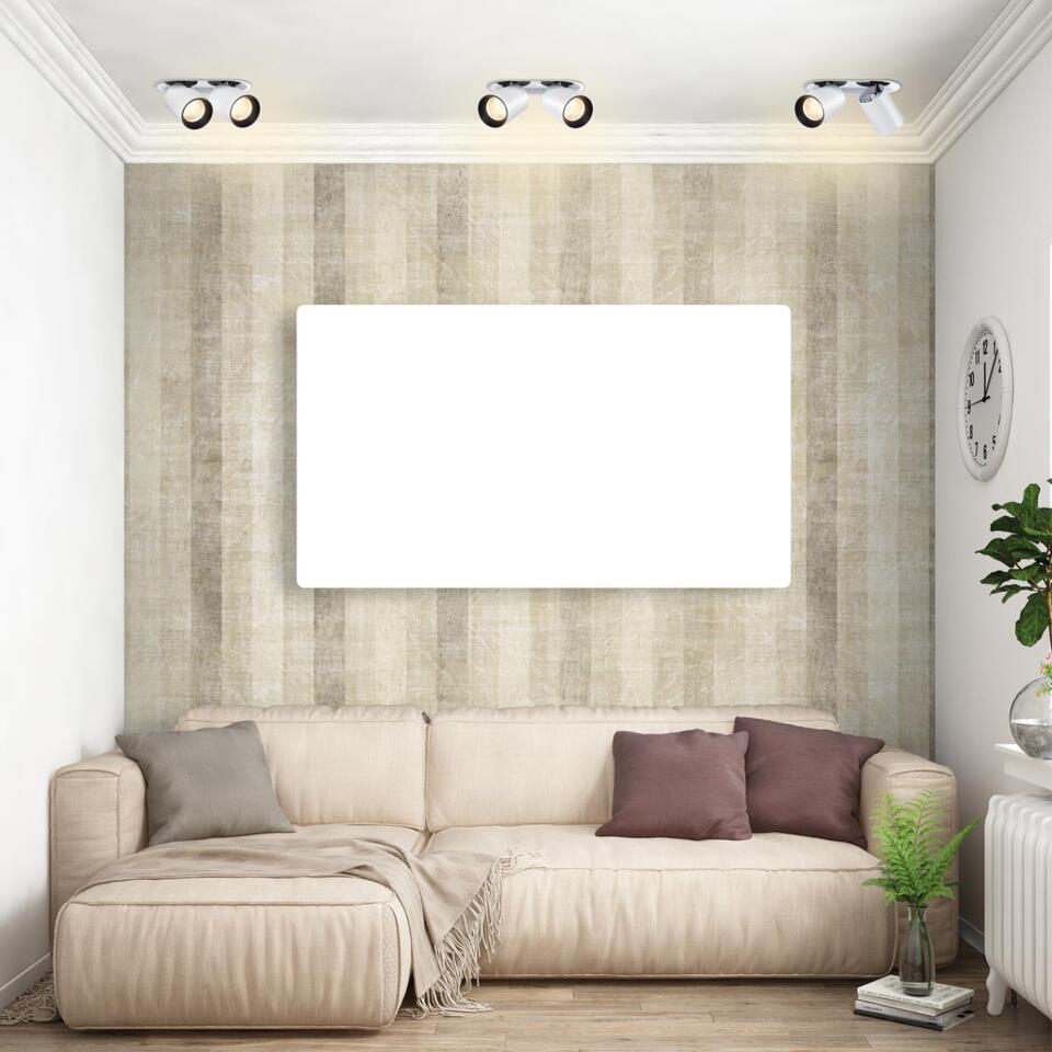 Фото №2  NOVOTECH 358341 SPOT NT19 470 белый/черный Встраиваемый светильник IP20 LED 3000К 24W 220V LANZA