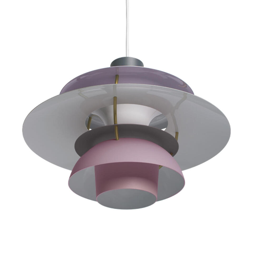 Фото №8  Подвесной светильник 10113 Pink Подвесной светильник LOFT IT Floret-