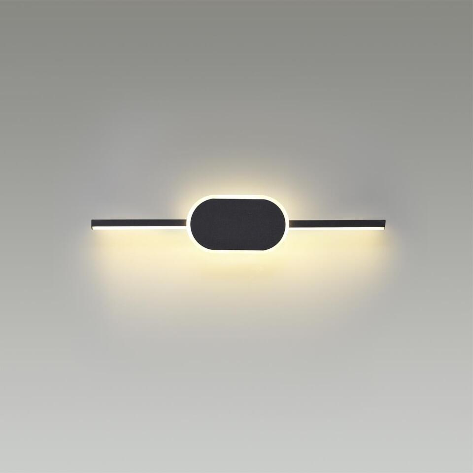 Фото №4  LUMION 5606/9WL LEDIO LN26 448 черный Настенный светильник LED 9W 3000К 220V ELADO