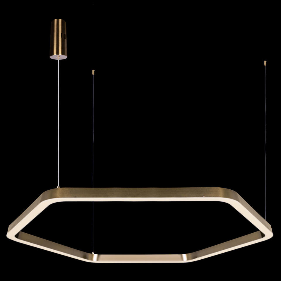 Фото №7  Подвесной светильник 10243XL Gold Подвесной светильник LOFT IT Titanium