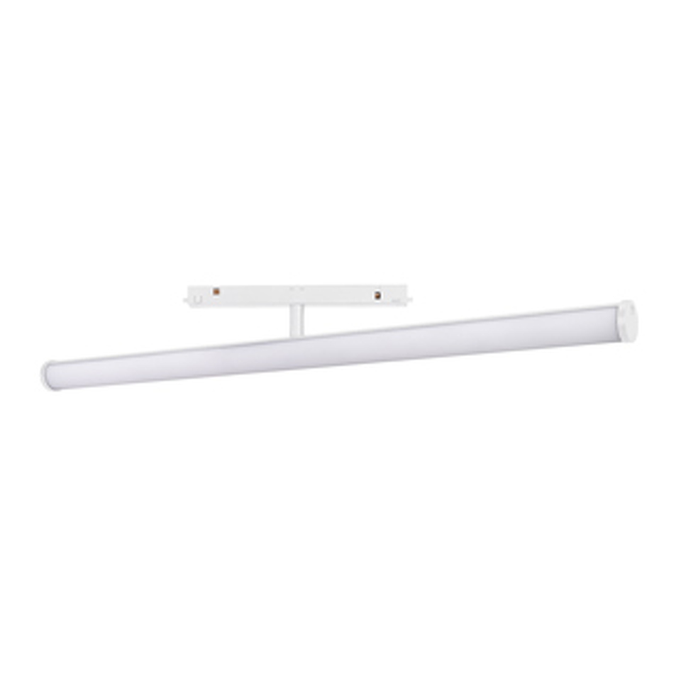 Фото №1  Arlight Светильник MAG-ORIENT-TUBE-TURN-L600-20W Warm3000 (WH, 180 deg, 48V) ( IP20 Металл, 5 лет)