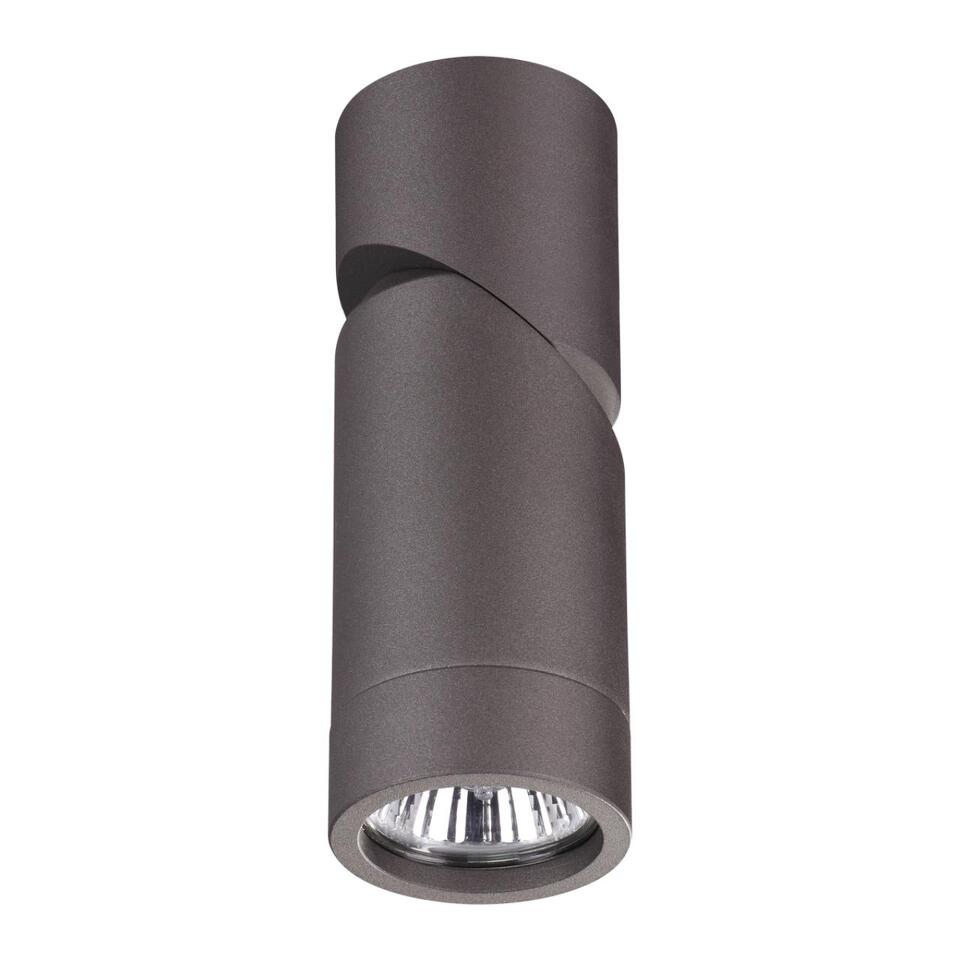 Фото №4  NOVOTECH 370590 OVER NT19 408 серебристый черный Накладной светильник IP20 GU10 50W 220-240V ELITE