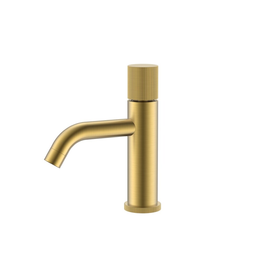 Фото №2  Boheme Смеситель STICK для умыв. низ. Matt Gold LINEA