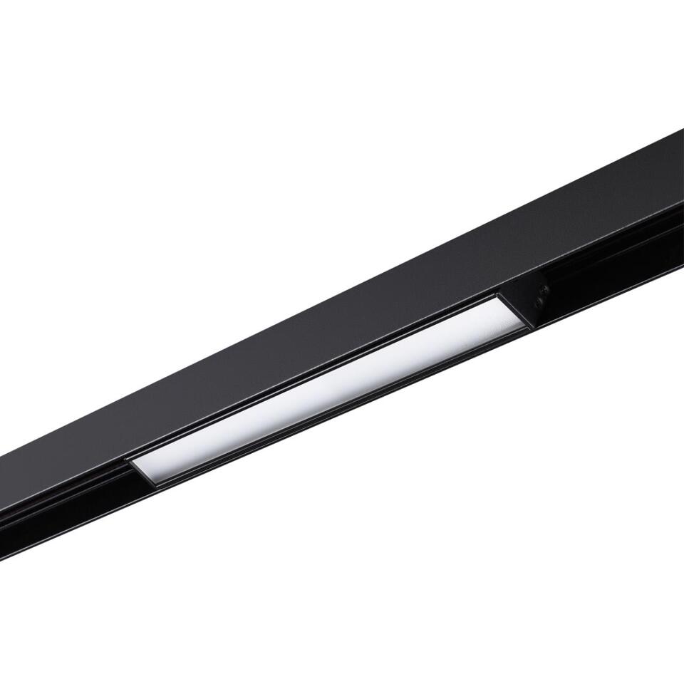 Фото №5  NOVOTECH 359199 SHINO NT23 162 черный Трековый светильник для низков. шинопровода IP20 LED 3000К 12W 48V 900Лм FLUM