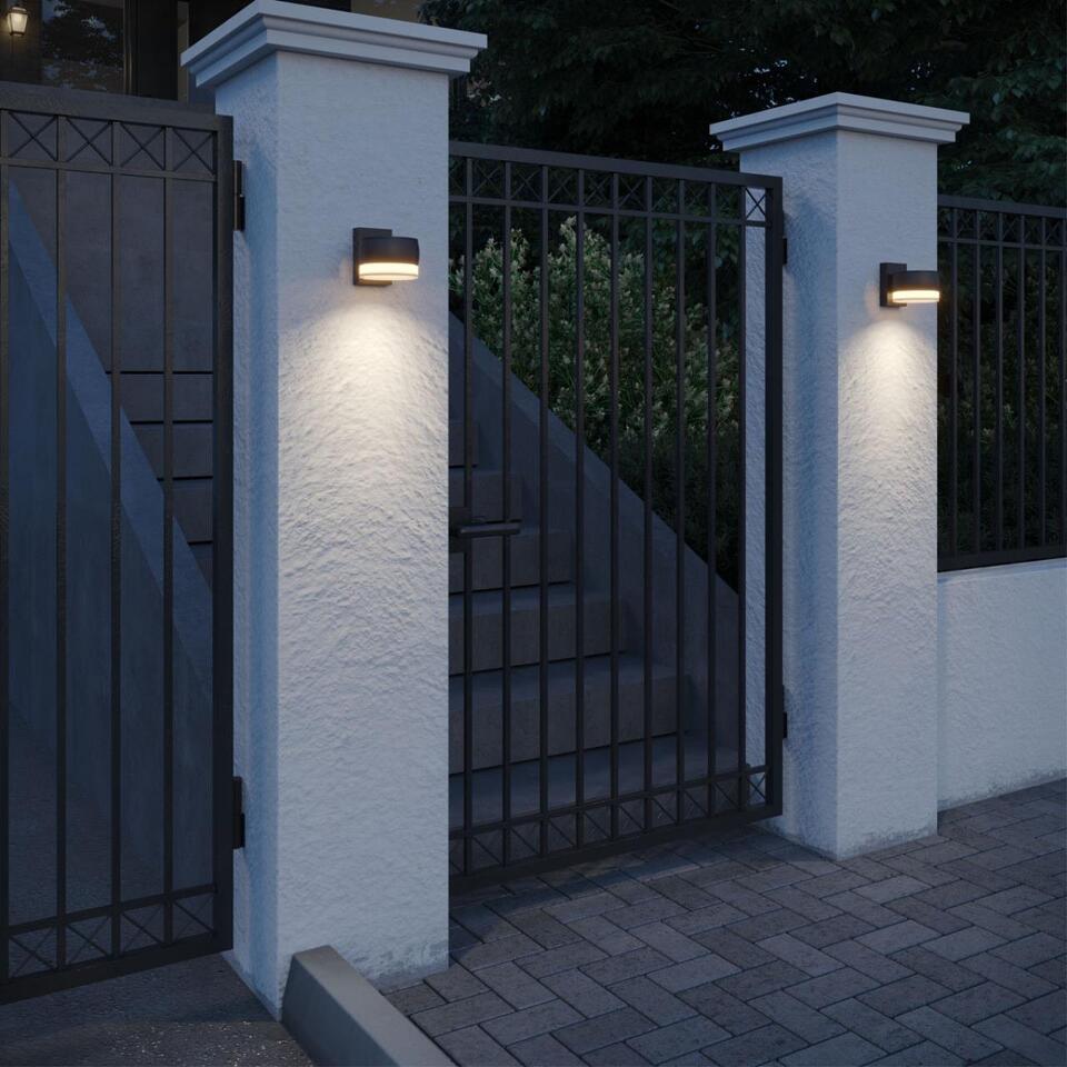 Фото №7  NOVOTECH 359719 STREET NT25 716 черный Светильник ландшафтный с переключателем цв. температуры IP65 LED 8W 100-240V 2700К/3200К/4000К ESTIMA