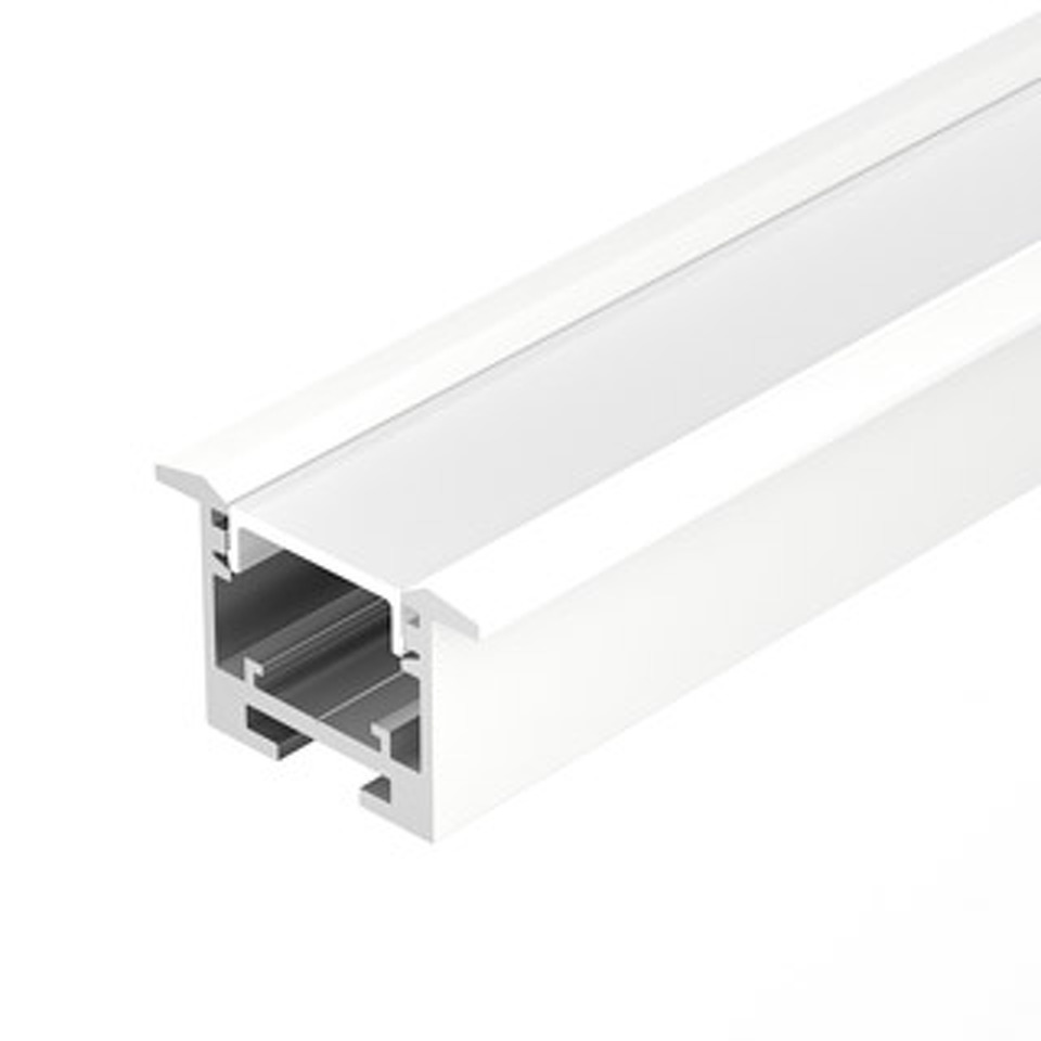Фото №1  Arlight Профиль SL-LINE-3523-F-2500 WHITE ( Алюминий)