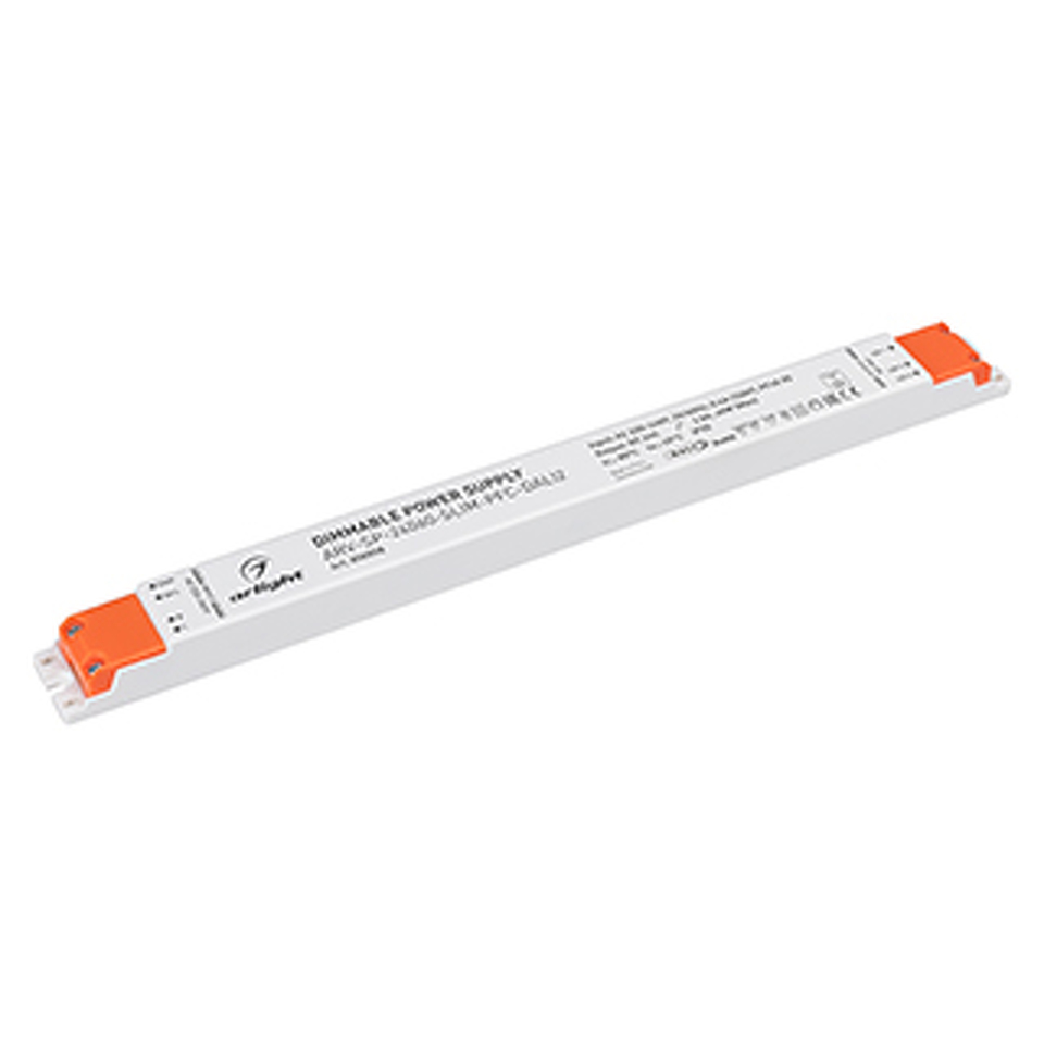 Фото №1  Arlight Блок питания ARV-SP-24060-SLIM-PFC-DALI2 (24V, 2.5A, 60W) ( IP20 Пластик, 5 лет)
