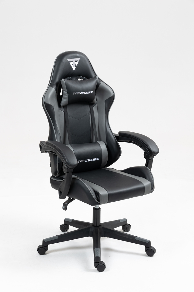 Фото №1  Кресло Кресло спортивное TopChairs Commander черно-серый