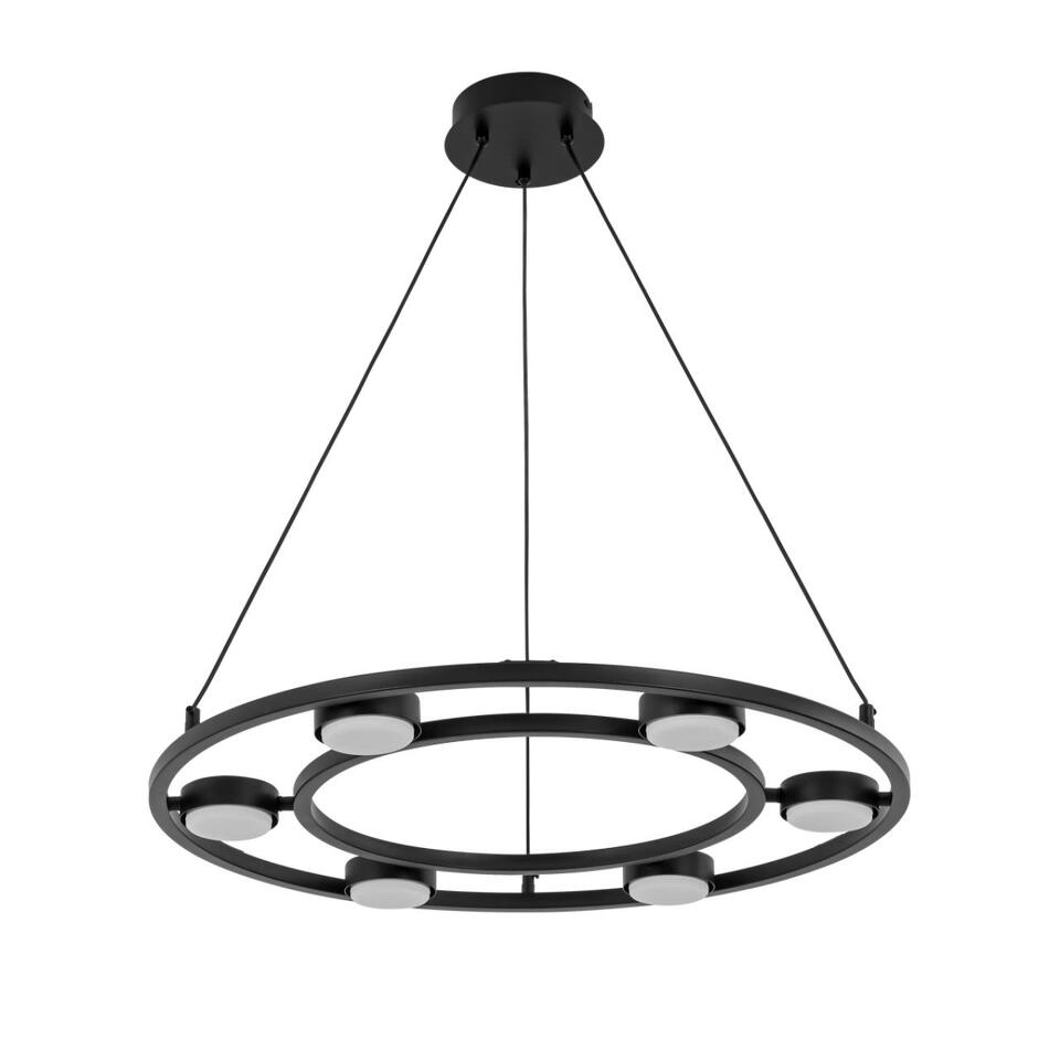 Фото №8  Люстра LUMION 8340/6 MODERNI LN26 254 черный, металл Люстра подвесная GX53 LED 6*7W 220V TORINA