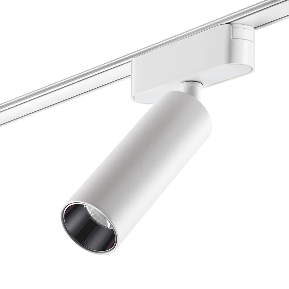 Фото №4  NOVOTECH 359091 SHINO NT23 185 белый Трековый светильник для низков. шинопровода IP20 LED 4000K 15W 48V 1275Лм SMAL