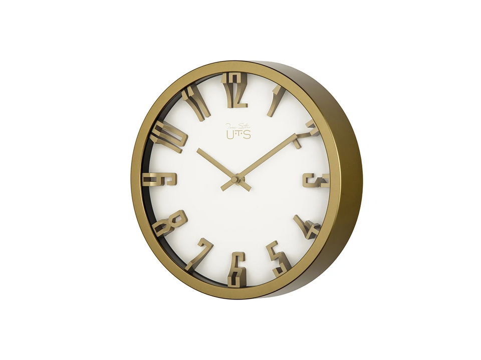 Фото №4  OGOGOHOME Часы настенные UTM Gold