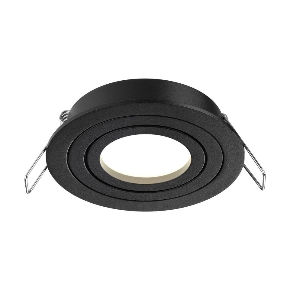 Фото №4  NOVOTECH 371018 WIR NT25 576 черный Светильник встраиваемый поворотный IP20 GU10 50W 220-240V MORUS