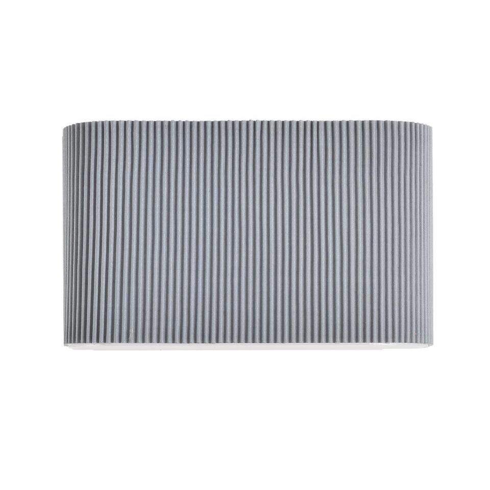 Фото №6  LUMION 8328/2W MODERNI LN26 425 белый/серый, металл/текстиль/пластик Бра E14 LED 2*10W 220V GOFERA