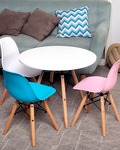 Превью фото №3  Стол Eames DSW детский белый