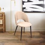 Превью фото №10  Top concept Стул Макс ромб, бархат бежевый 5