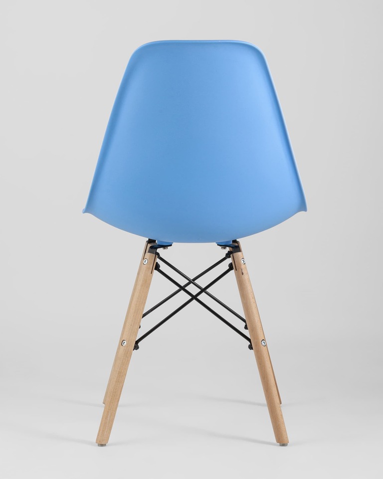 Фото №10  Стул Eames Style DSW голубой (разборный каркас)