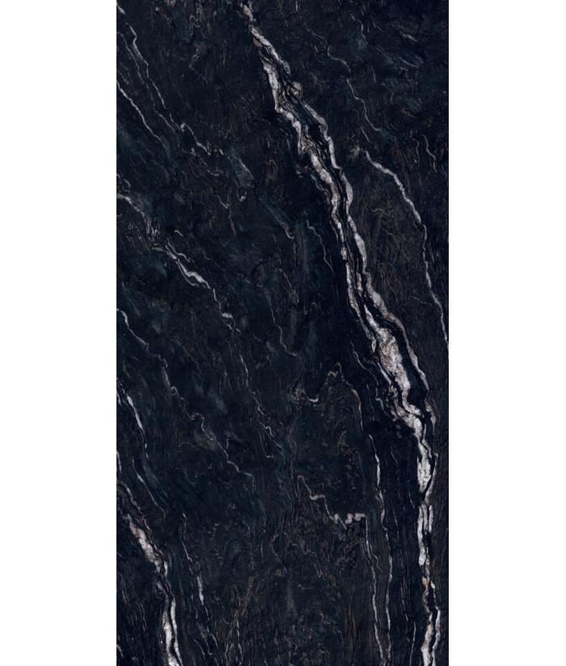 Фото №12  Плитка ABK Керамическая плитка SENSI GEMS TITANIUM BLACK LUX+ RET 60X120