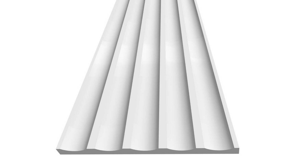 Фото №4  Decor-dizayn DD902(3m)/Панель (130x10x3000мм)/20, шт