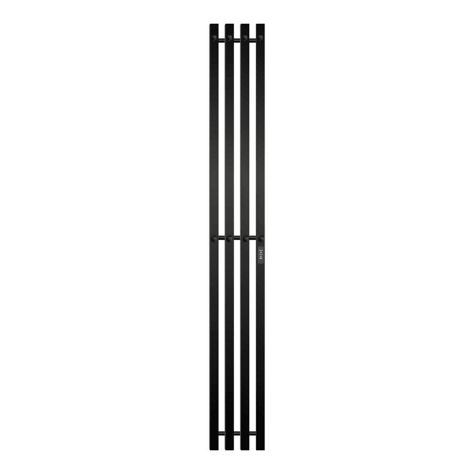 Фото №1  Полотенцесушитель Полотенцесушитель электрический Primoclima Sol Q C E Black 150*18 4