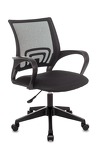 Превью фото №2  Кресло Кресло офисное TopChairs ST-Basic сетка/ткань черный