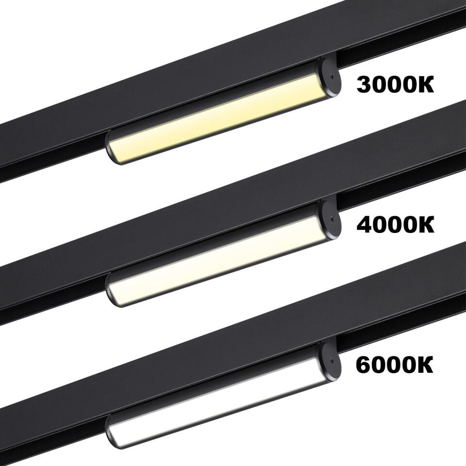 Фото №7  NOVOTECH 359953 PORT NT25 216 черный Трековый св-к диммир. со сменой цв.температуры, пульт ДУ/Tuya Smart Life IP20 LED 18W 3000-6000K 90-240V VECTOR