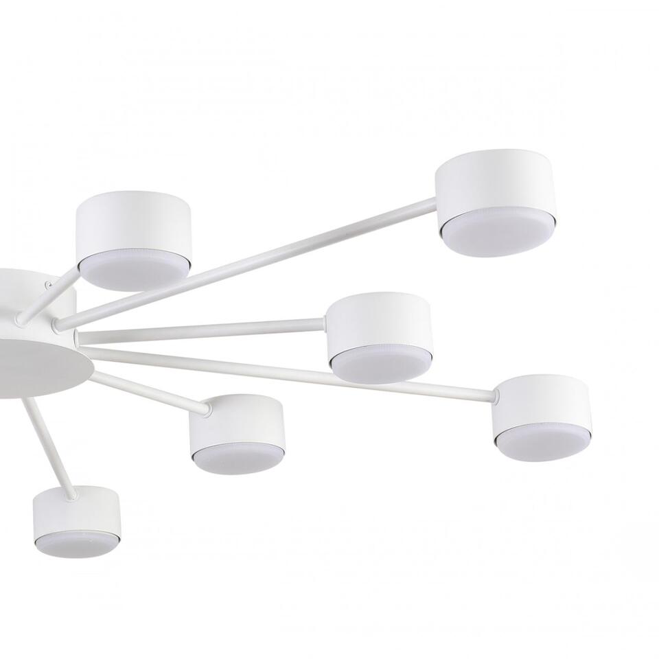 Фото №6  Люстра LUMION 8343/12C COMFI LN26 252 белый, металл Люстра GX53 LED 12*7W 220V TORINA