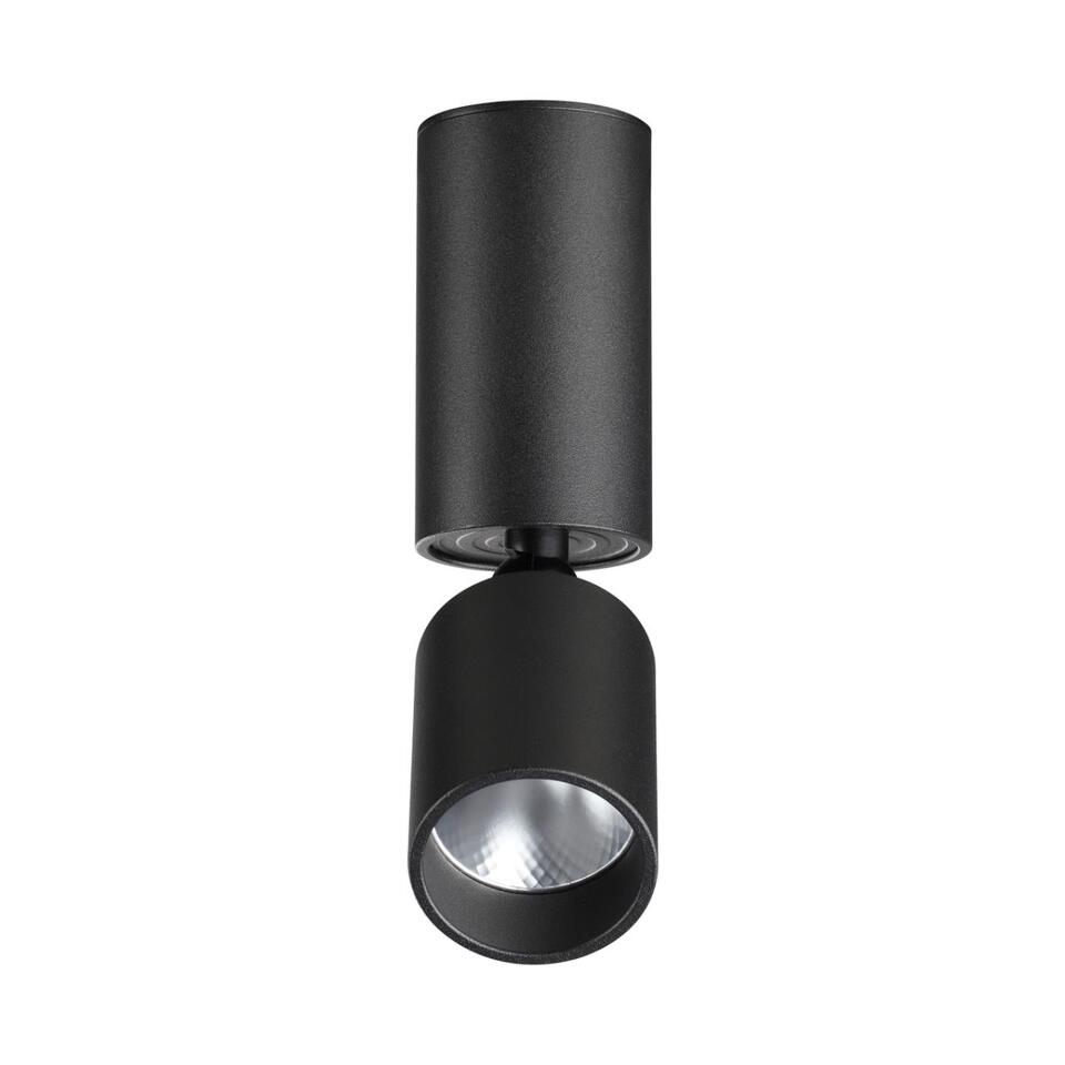 Фото №8  NOVOTECH 359315 OVER NT24 370 черный Светильник накладной светодиодный IP20 LED 5W 85-265V 3000K 600Лм TUBO
