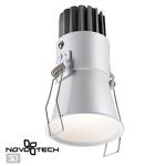 Превью фото №1  NOVOTECH 358906 SPOT NT22 442 белый Встраиваемый светодиодный светильник с переключателем цветовой температуры IP20 LED 3000К\4000К\6000К 7W 220V LANG