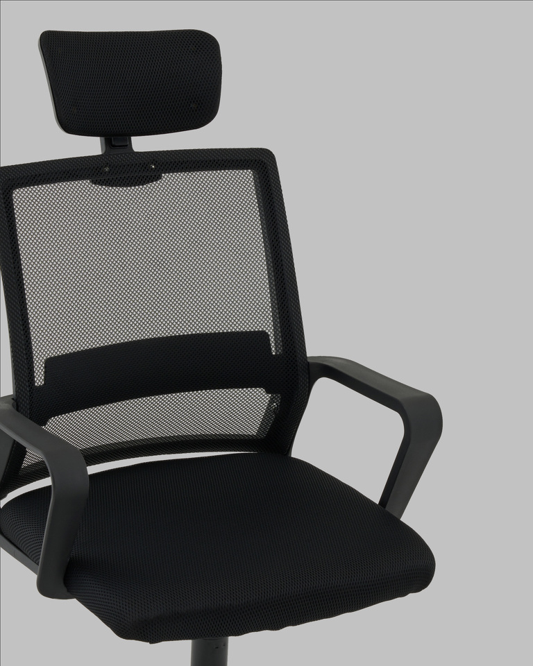 Фото №9  Кресло офисное TopChairs Element черный