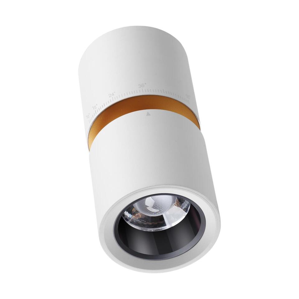 Фото №9  NOVOTECH 359337 OVER NT24 318 белый Светильник накладной светодиодный IP20 LED 10W/3W 3000K 1090Лм 170-265V ARISTO