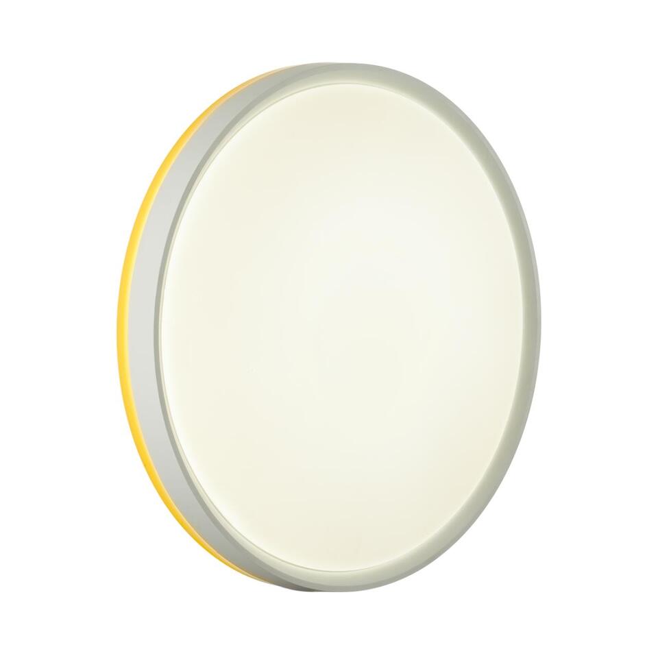 Фото №9  SONEX 7709/DL COLOR SN 154 Светильник пластик/белый/желтый LED 48Вт 4000К D420 IP43 KEZO YELLOW