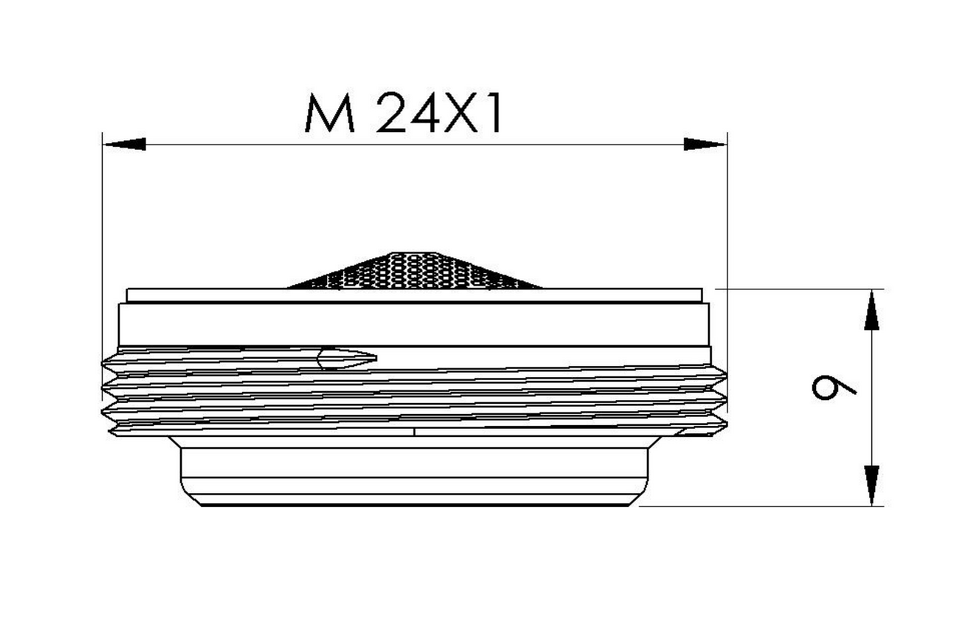 Фото №2  Аэратор M24X1 Remer 83NE