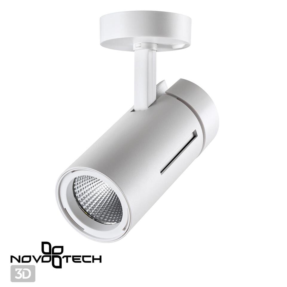 Фото №4  NOVOTECH 358598 OVER NT21 375 белый Светильник накладной светодиодный IP20 LED 4000K 30W 175-245V DEP