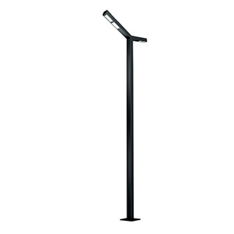 Фото №1  Arlight Опора-светильник OXOR-STER-Y-2000x100x100-L4000-50W Warm3000 (BK, 230V) IP65 ( -)