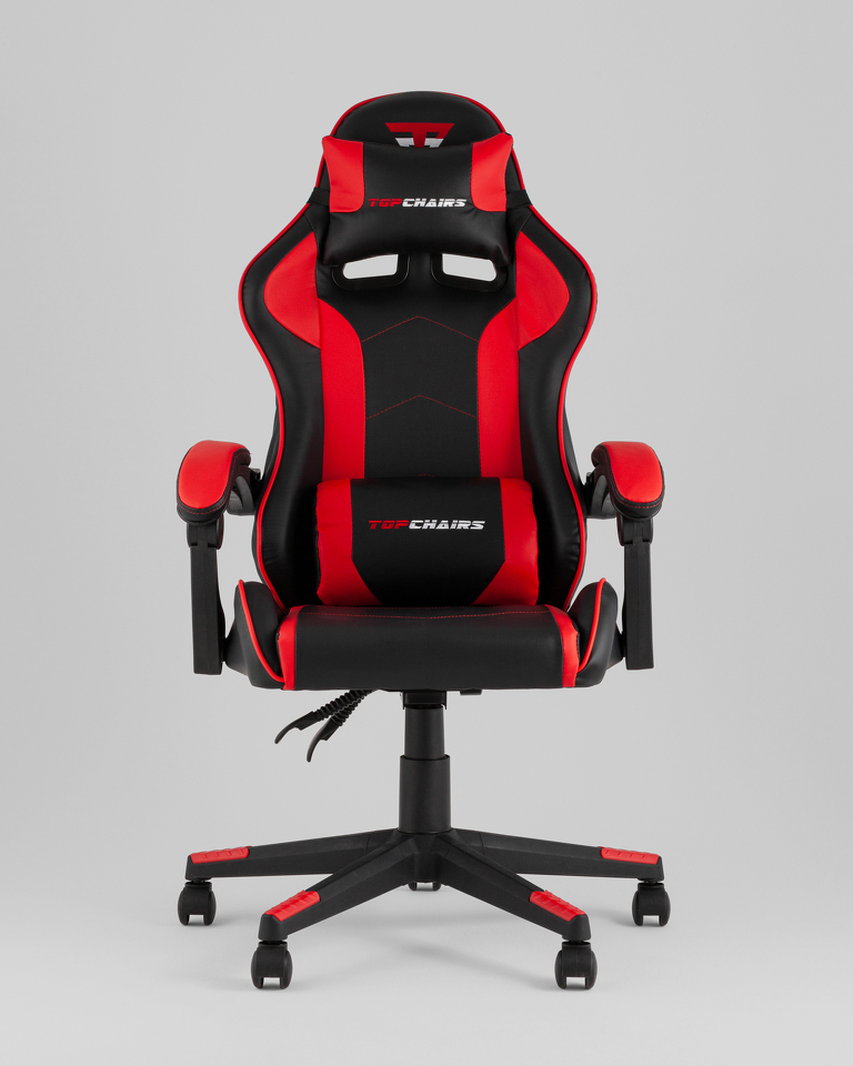 Фото №10  Кресло Кресло спортивное TopChairs Shadow черно-красный
