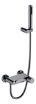 Превью фото №1  Boheme Смеситель STICK для ванны Shine Gun Metall c ручкой DIAMOND