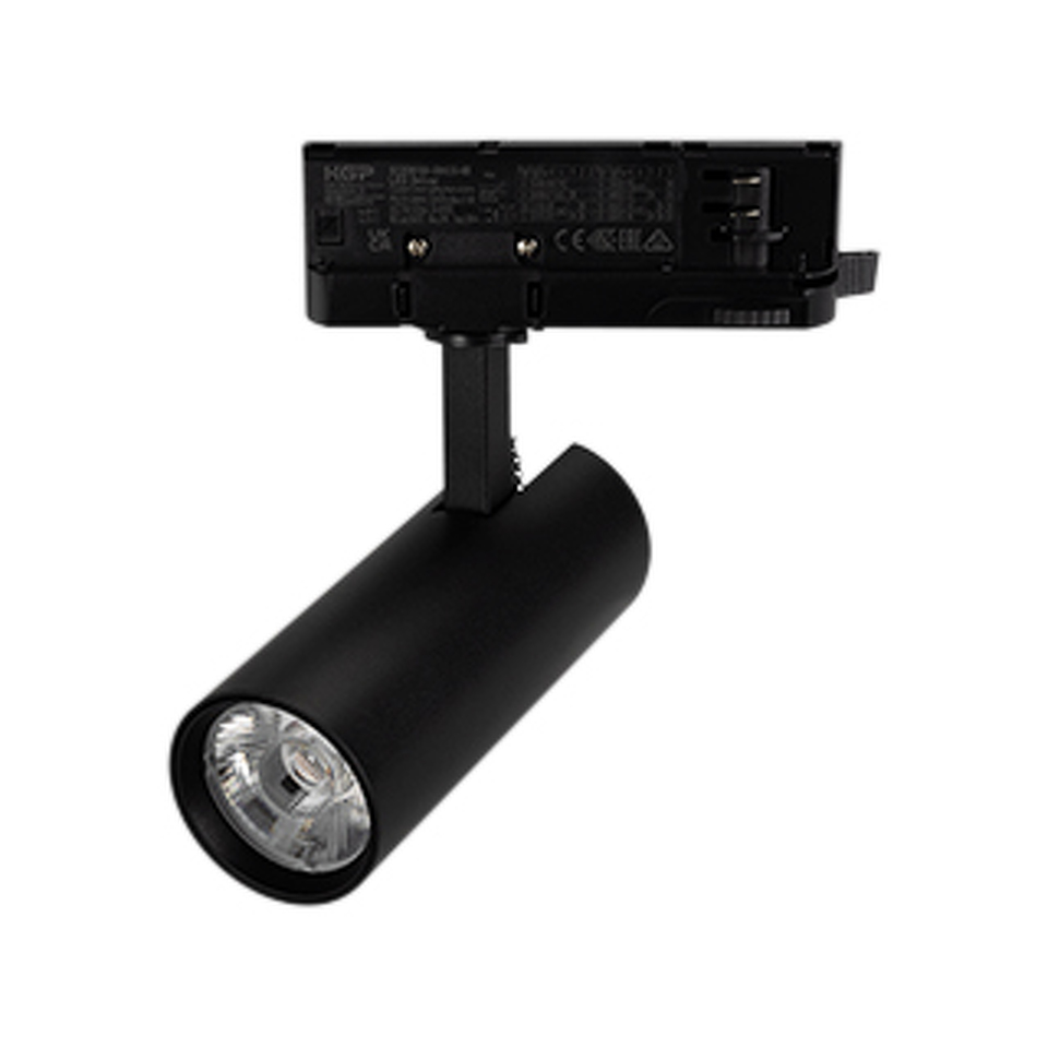 Фото №1  Arlight Светильник LGD-GERA-4TR-R55-10W Warm3000 (BK, 15 deg, 230V) ( IP20 Металл, 5 лет)