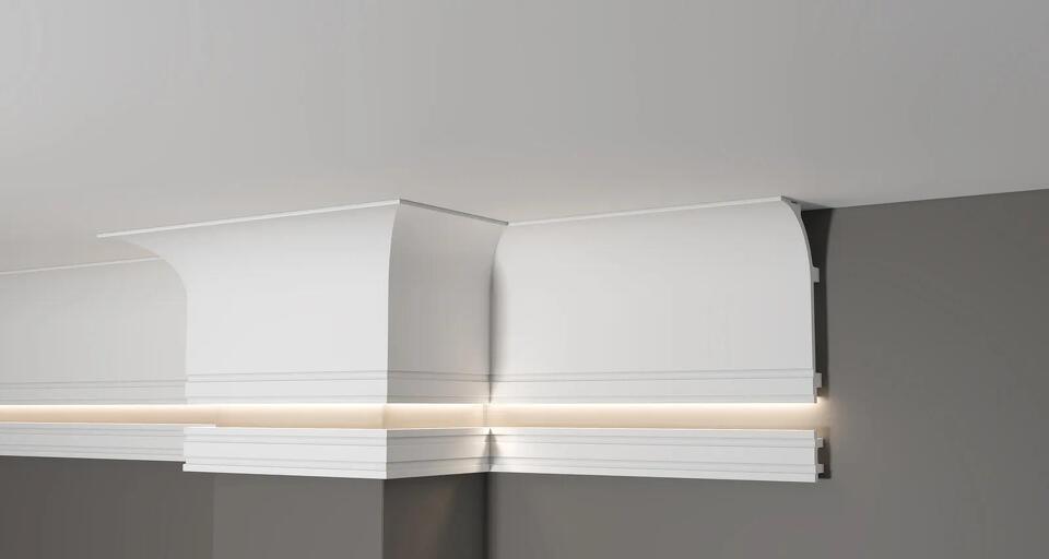Фото №30  Карниз Decor-dizayn DD520/Карниз (140х70х2000мм)/6, шт