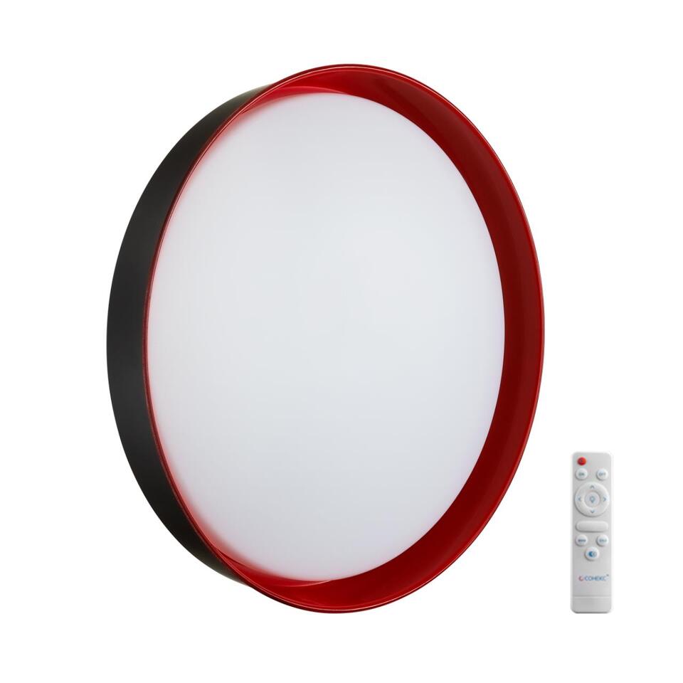 Фото №10  SONEX 7710/EL COLOR SN 157 Светильник пластик/белый/красный LED 70Вт 3000-6000К D510 IP43 пульт ДУ TUNA RED