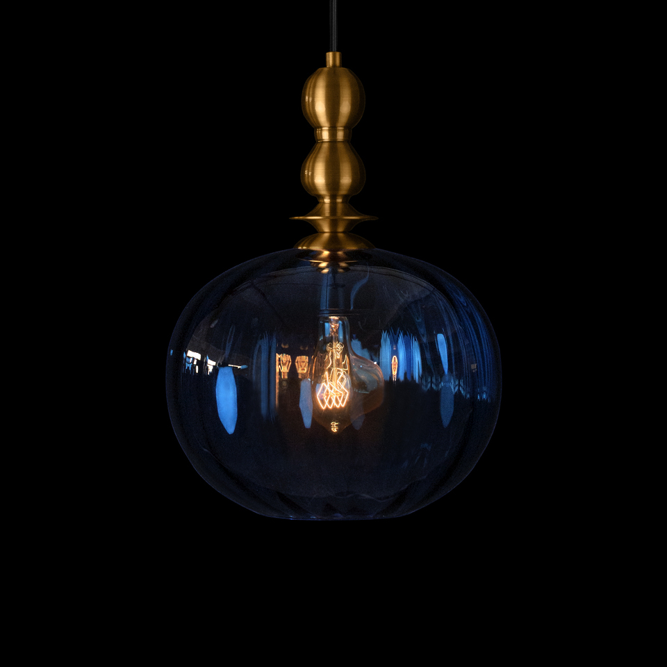 Фото №9  Подвесной светильник 10426 Blue Подвесной светильник LOFT IT Melon