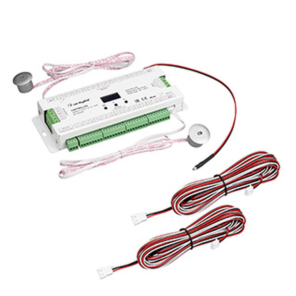 Фото №1  Arlight Контроллер лестничный SMART-STEP-32-2S-SUF (5-24V, 32x1A, SPI) ( IP20 Пластик, 5 лет)