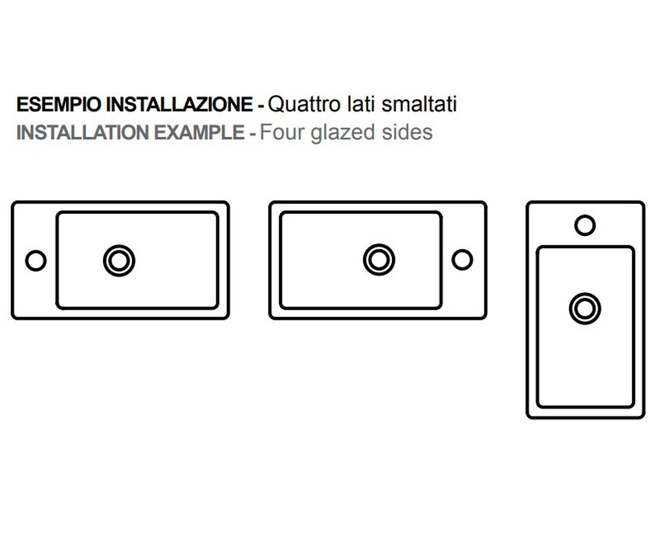 Фото №4  Раковина 40216 Small раковина накладная 22x40,5 см  Матовое железо Plus-Ton®