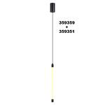 Превью фото №6  NOVOTECH 359351 KONST NT24 050 черный Светильник линейный светодиодный IP20 LED 6W 170-265V 3000K 462Лм VITZ