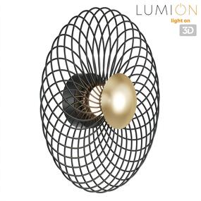 Фото LUMION 8379/8WL LEDIO LN26 299 черный, металл/акрил Бра LED 8W 3000K 220V CAMOMILE