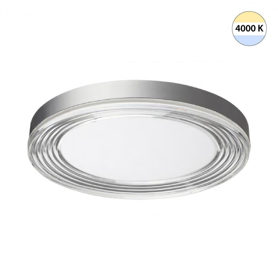 Фото №6  SONEX 7728/112L MITRA LED SN 541 Светильник металл/акрил/серебро/прозрачный LED 112Вт 4000K D500 IP20 INFINITA