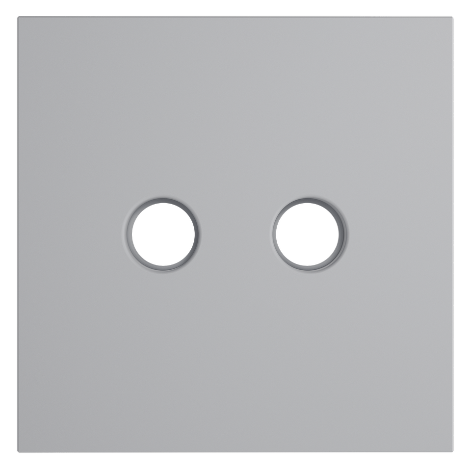 Фото №7  VOLTUM Накладка для розетки телевизионной оконечной TV+SAT, S70 (серый)