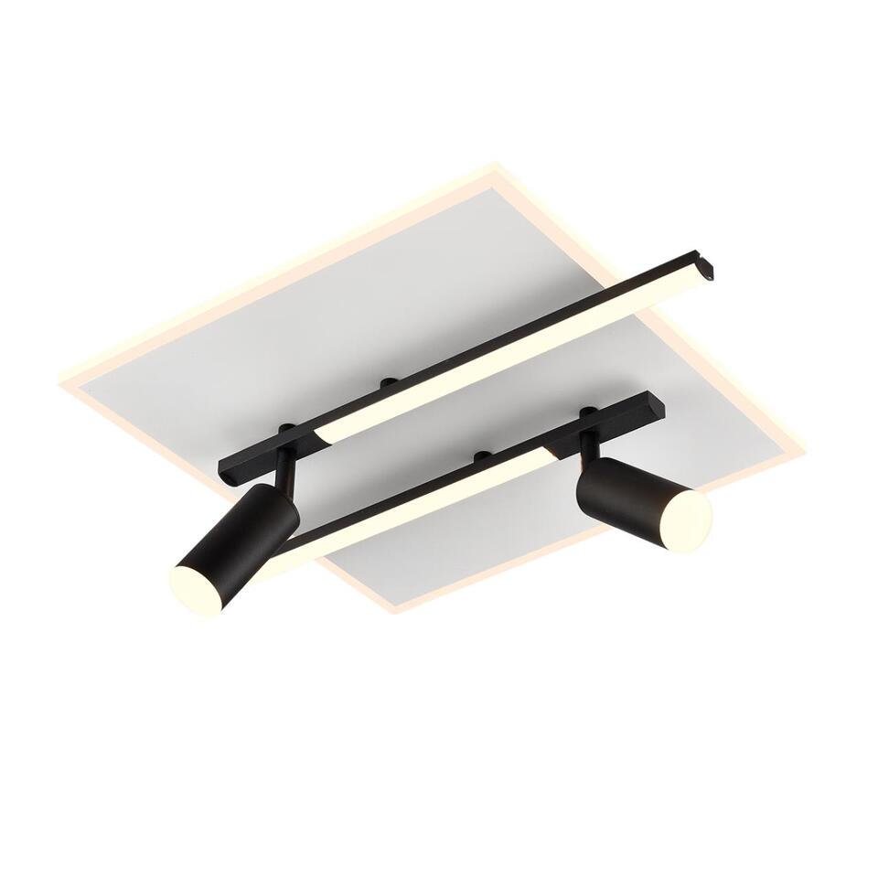 Фото №7  LUMION 8256/40CL LEDIO LN 000 белый/черный, металл/пластик Светильник потолочный LED 40W  3000/4000/6500К 220V STELLS